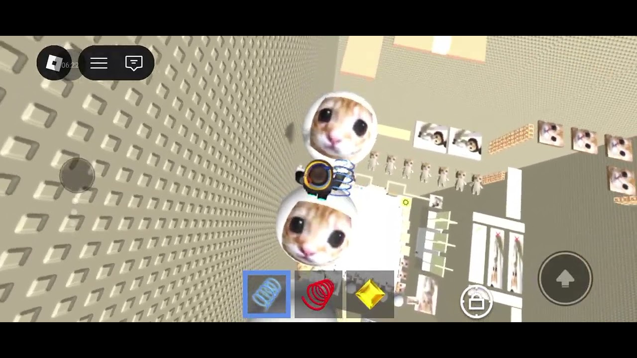Consiguiendo todas las cosas de torre del gatito miau