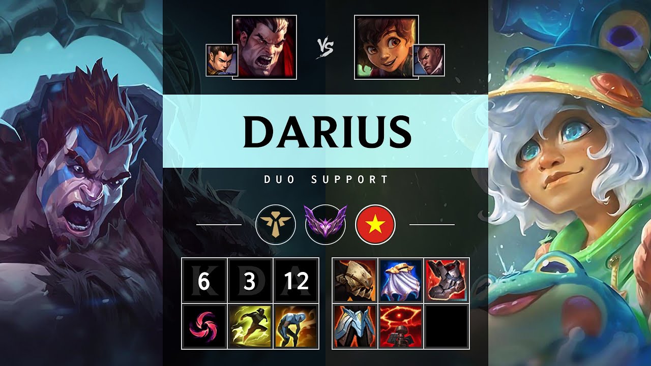 Darius Support vs Milio - VN Master Patch 25.12