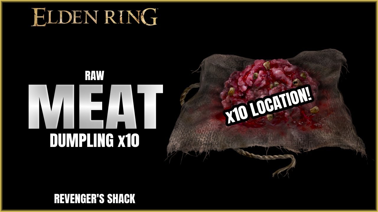 Elden Ring | Raw Meat Dumpling x10 Location