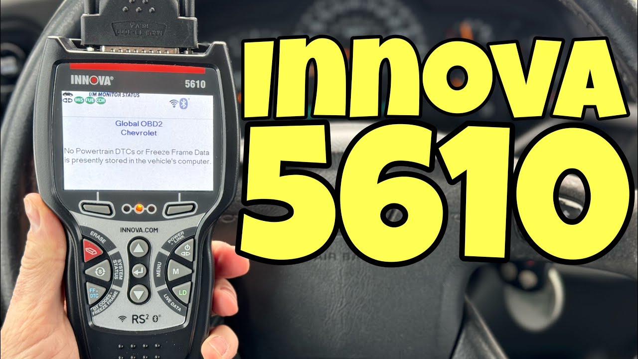 Innova 5610 OB2 Bidirectional Scan Tool Review