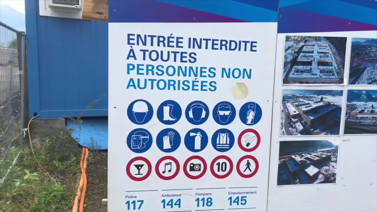 Hôpital Riviera-Chablais, visite de chantier #HRC #radiochablais