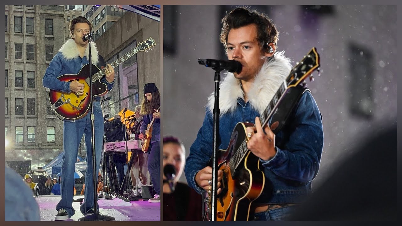 Harry Styles At The Today Show Rehearsal (May 19)