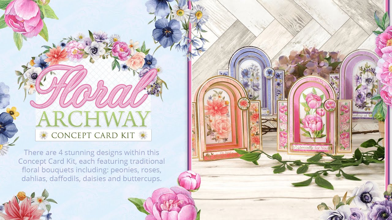 The Craft Show - Floral Archway Concept Card