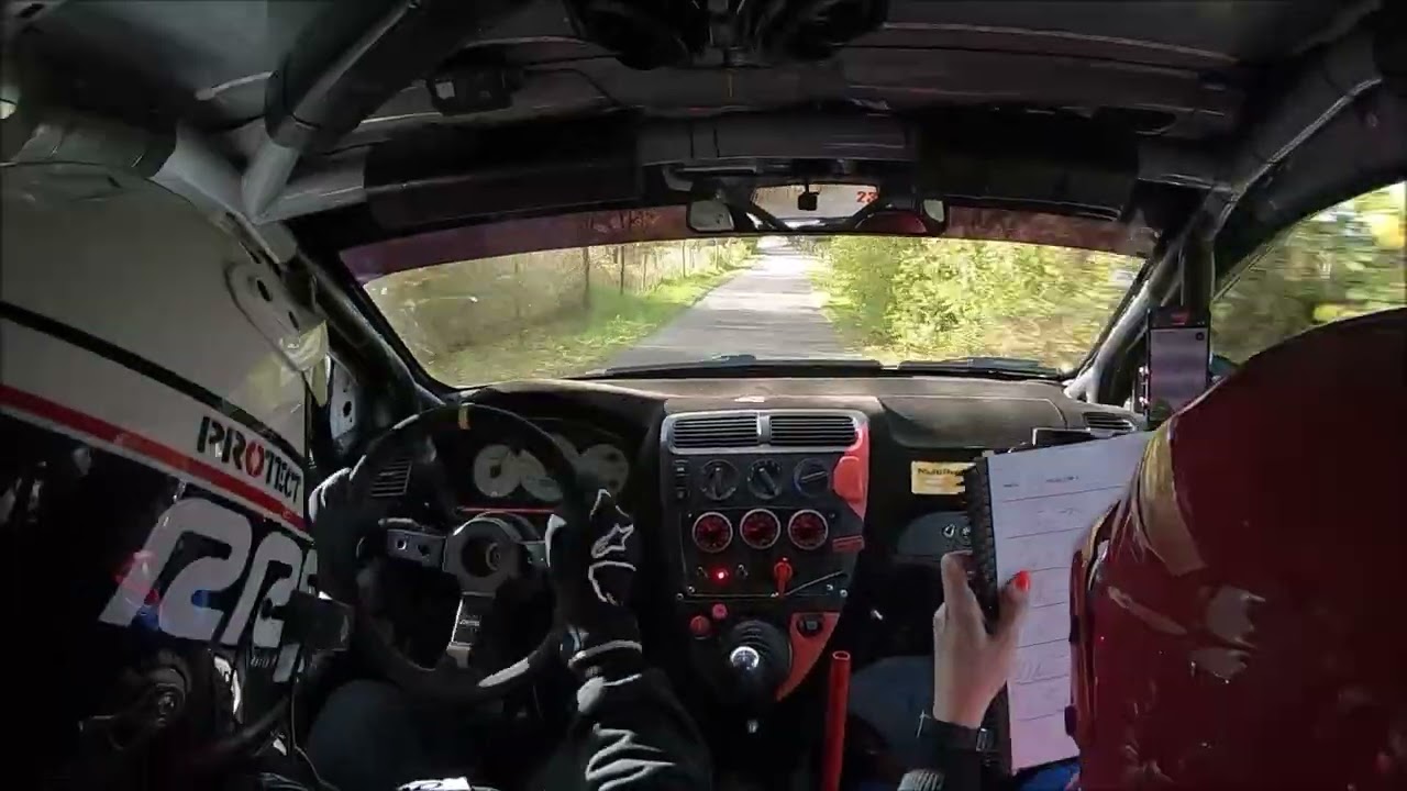 4. Rally Radków - 5. runda Tarmac Masters 2022 M.Liszka/B.Biliniewicz Honda Civic Type R