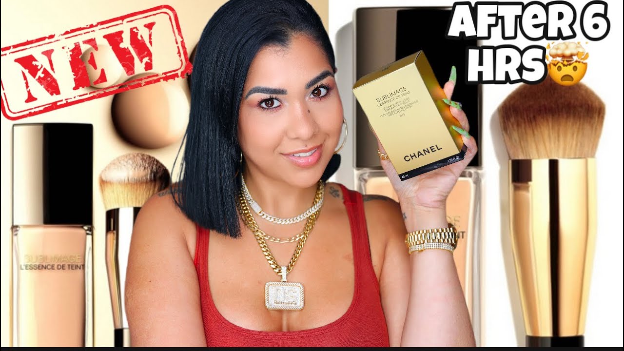 NEW CHANEL SUBLIMAGE L'ESSENCE DE TEINT FOUNDATION WEAR TEST! review