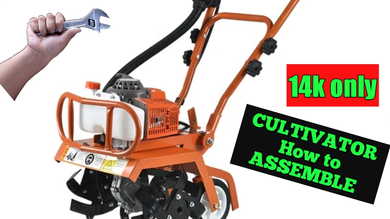 How to ASSEMBLE CULTIVATOR MACHINE