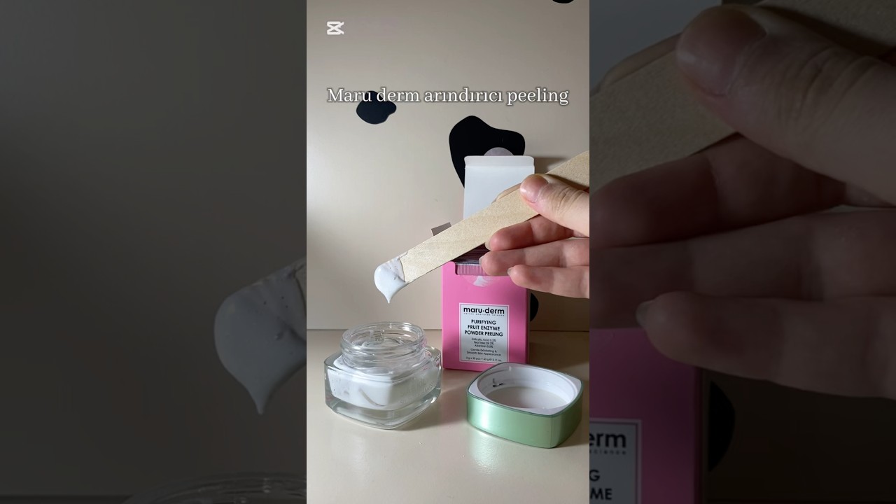 Maru derm arındırıcı peeling ✨🎀