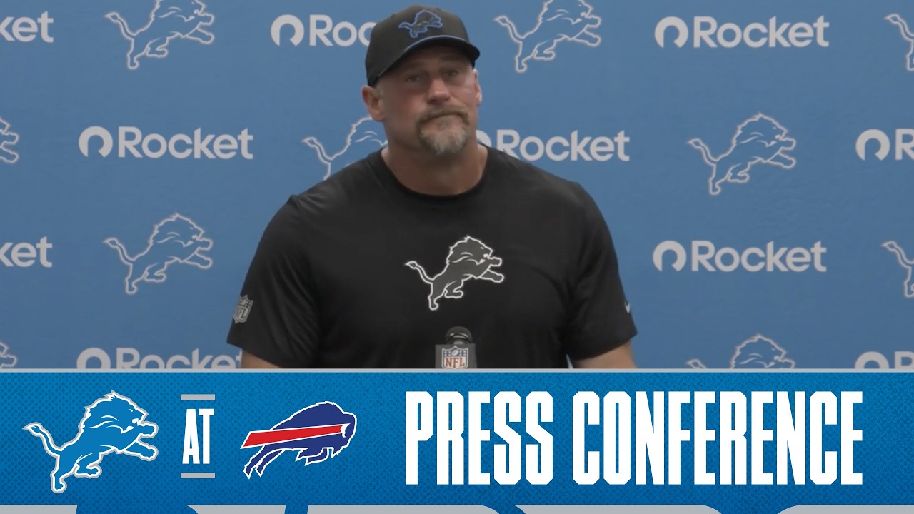 Dan Campbell postgame media availability | 2026 NFL Regular Season Week 2: Lions at Bills