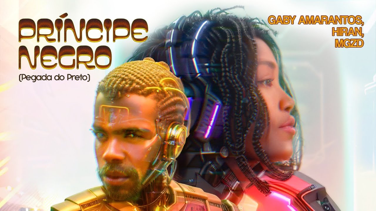 Principe Negro (Pegada do Preto) - Gaby Amarantos Ft. Hiran, MGZD [Visualizer]