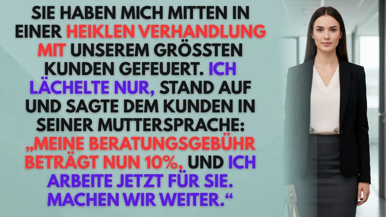 Sie Überlistete Den Manager, Der Sie Mitten Im Deal Gefeuert Hat 💼 | Enthüllter Firmenverrat