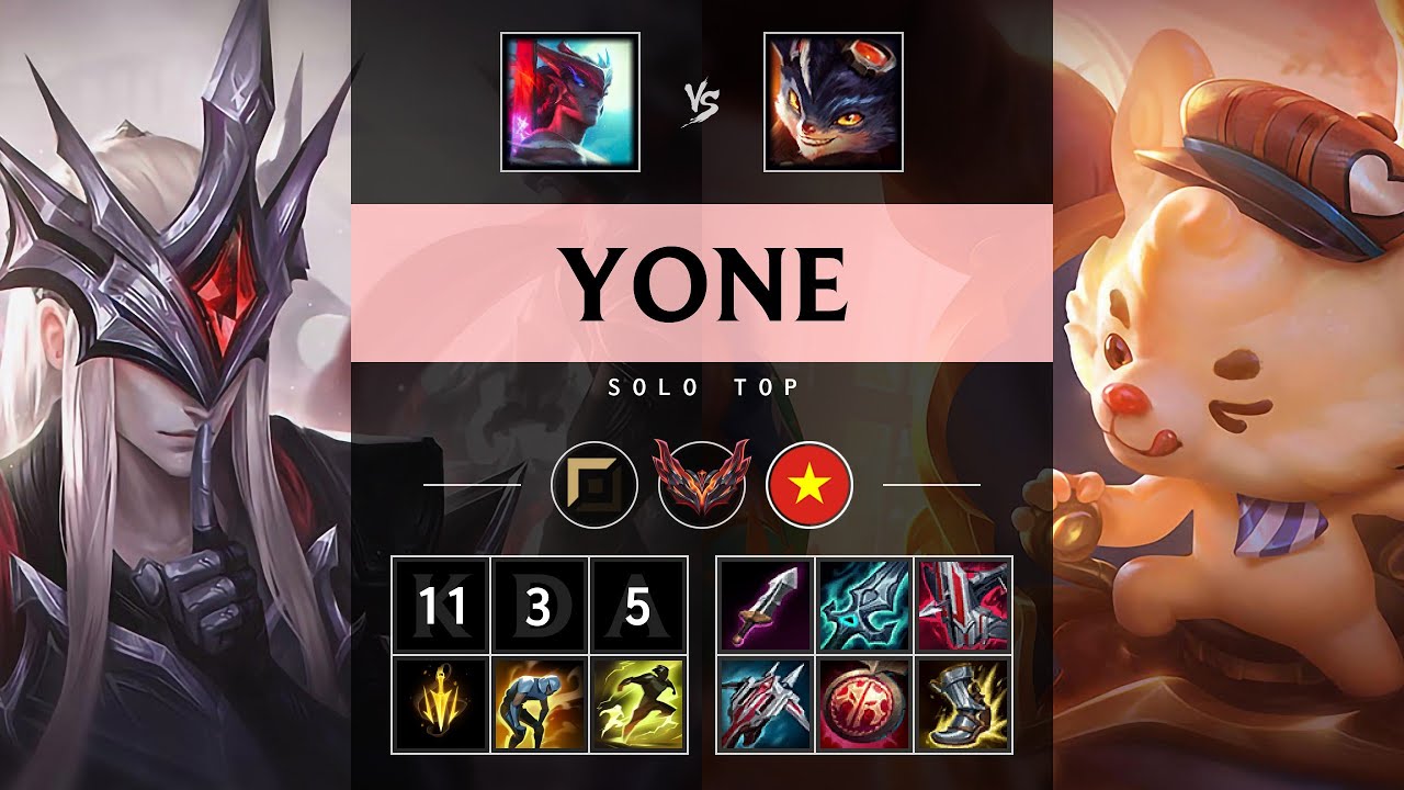 Yone Top vs Rumble - VN Grandmaster Patch 25.18