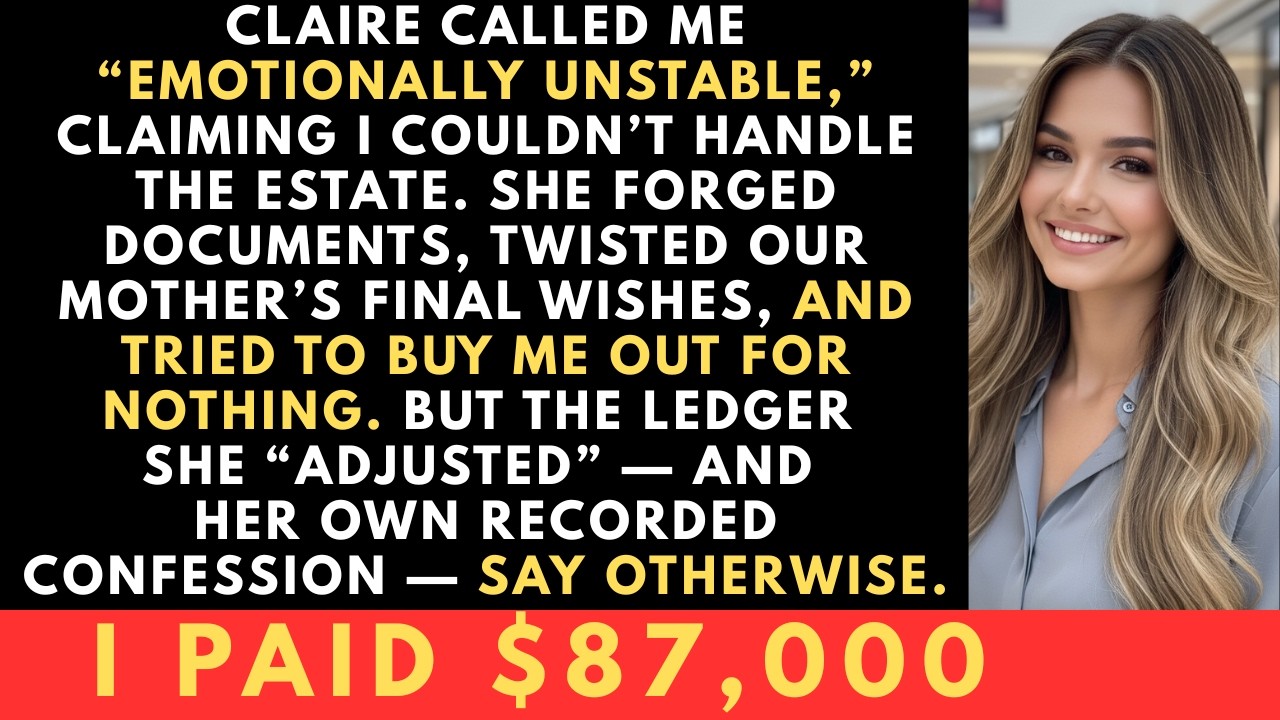 My Sister Said I Was “Too Emotional” — Until the Court Chose My Testimony Over Hers