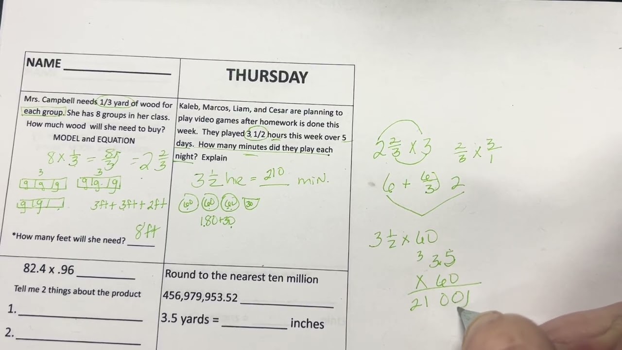 Thursday 2/26