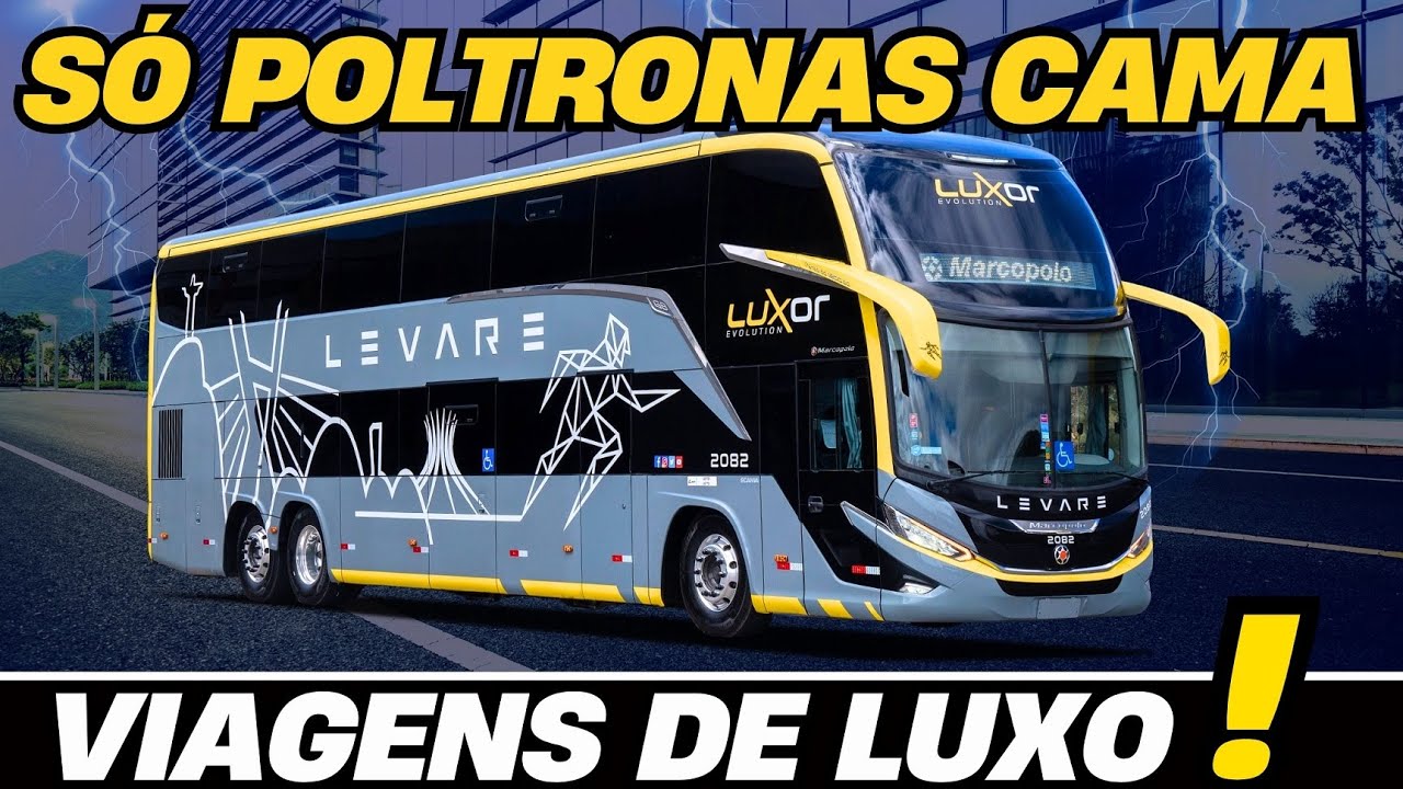 UM DOS MAIS LUXUOSOS ÔNIBUS DO BRASIL TEM ATÉ MASSAGEM | VOCÊ DISPENSARIA O CARRO OU O AVIÃO??