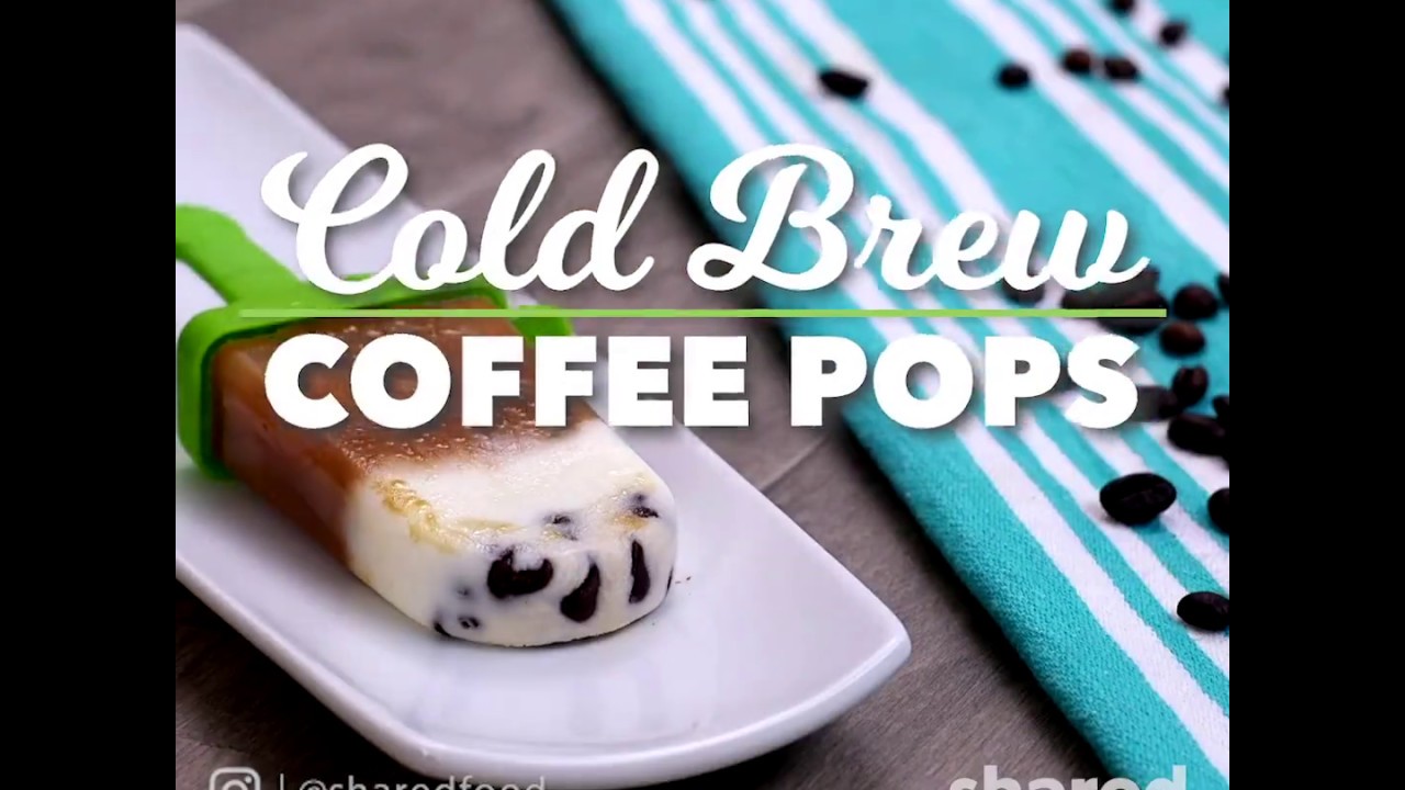 Cold Brew Coffee Pops