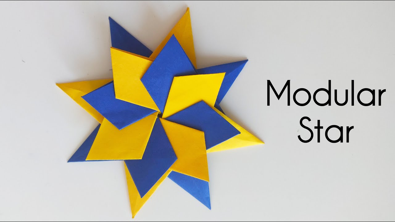Modular Origami Star (Enrica Dray) l Origami Star