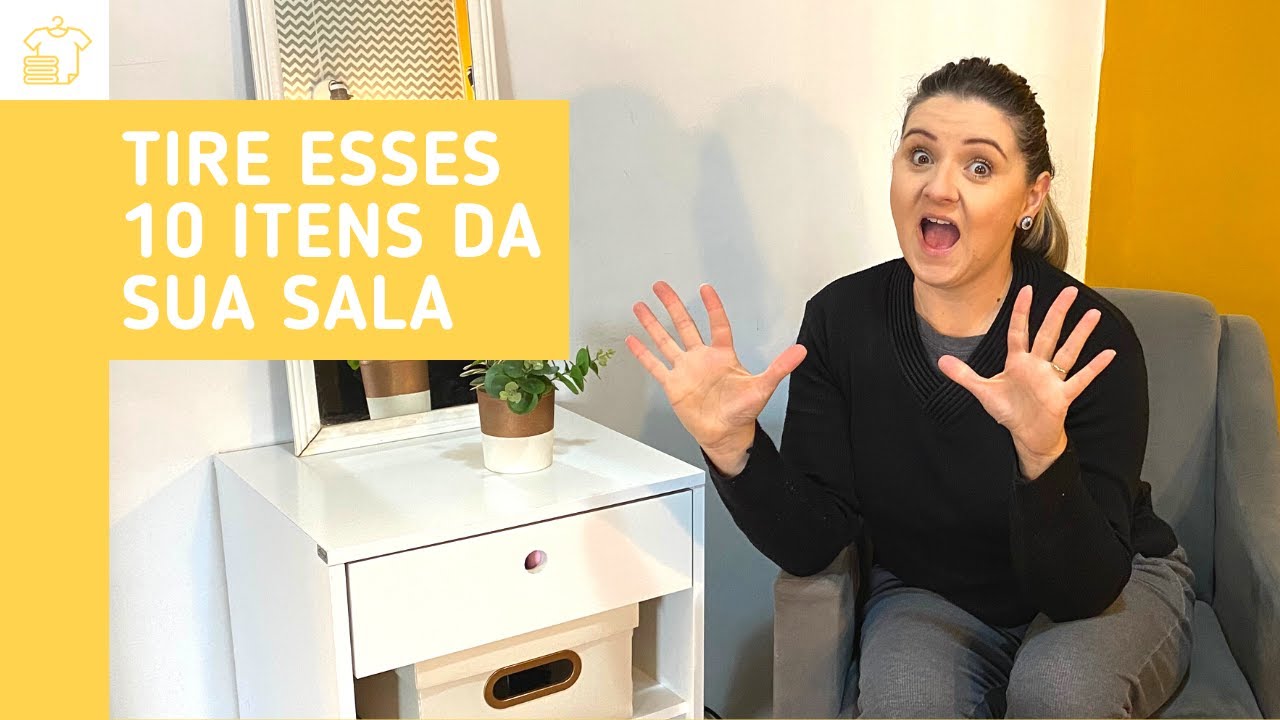 10 COISAS PARA ELIMINAR DA SALA | DICA DA CRIS | #crisribeirotv #dicadacris