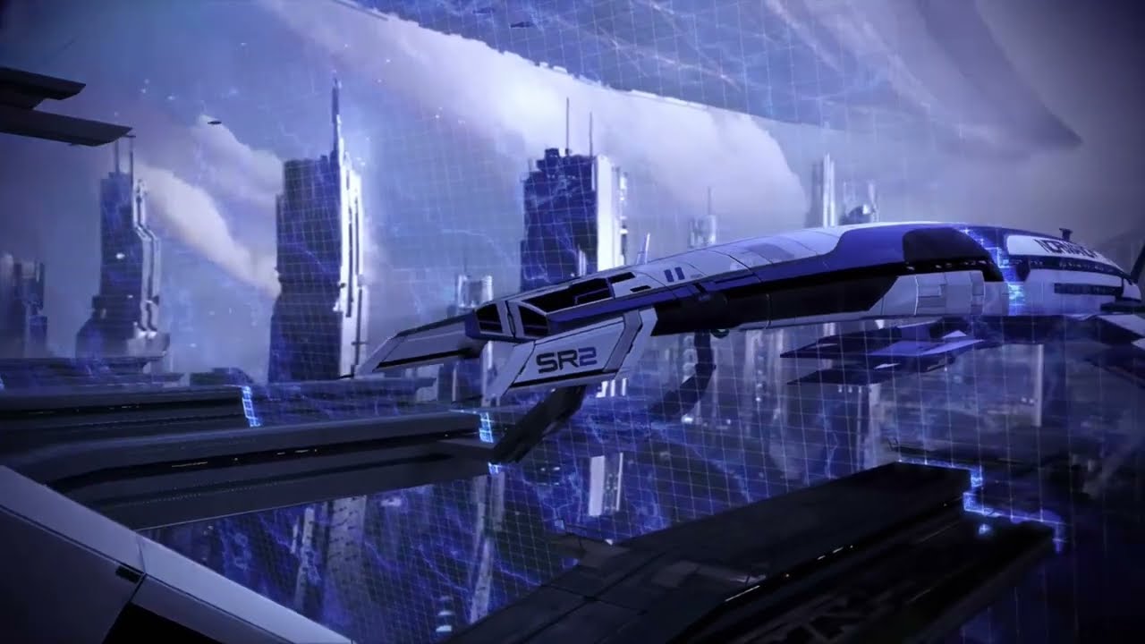 Mass Effect LE, PS4 - Normandy (best cutscenes & cinematics)