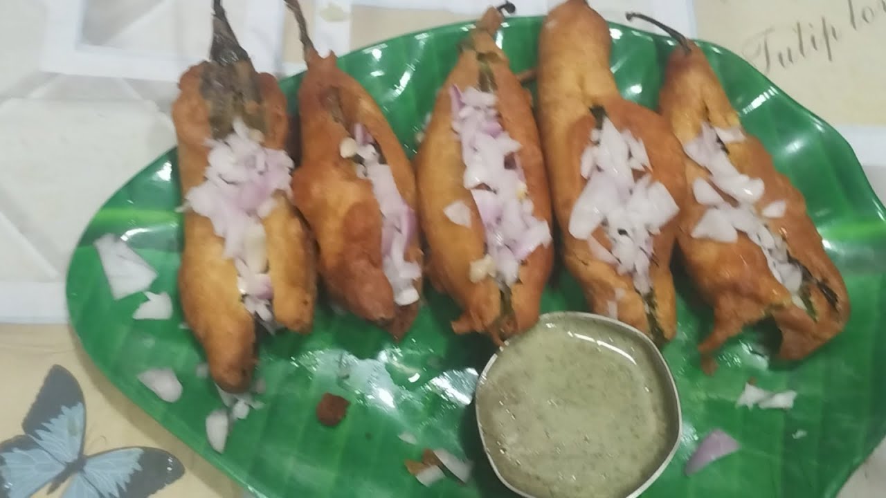 Special mirchi bajji very tasty 🤤😋❤️