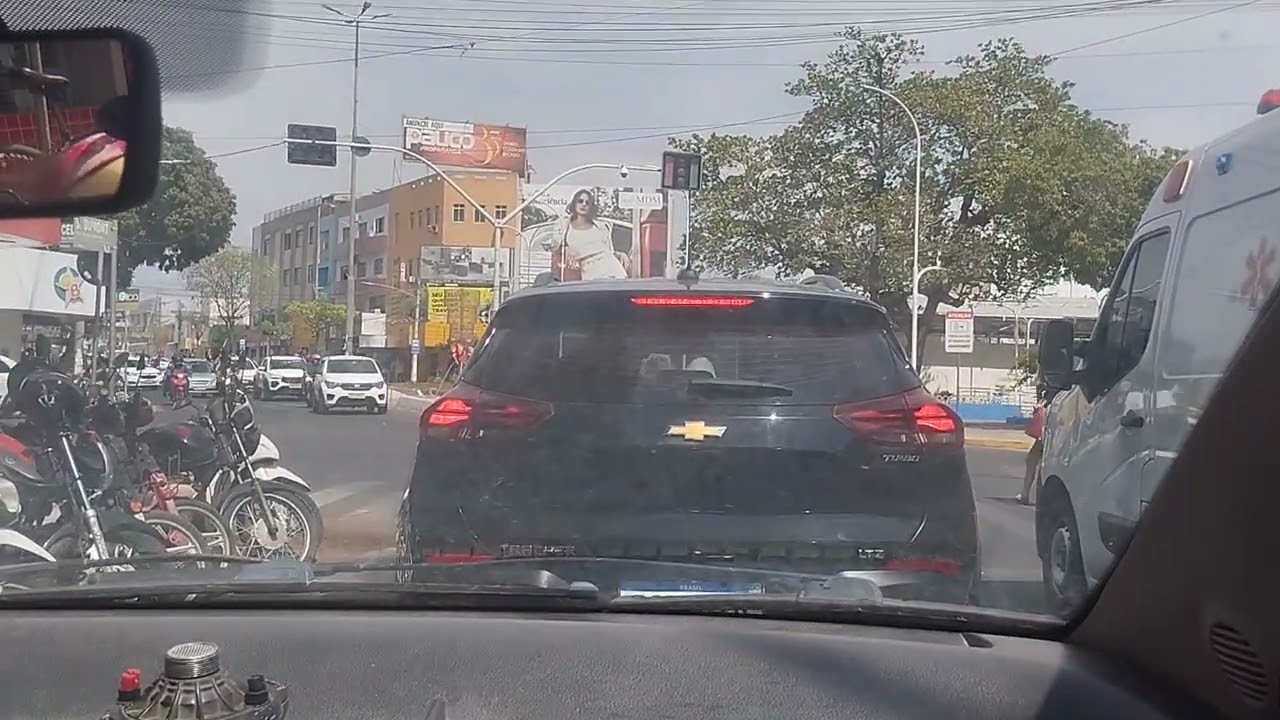Chegando no centro de Mossoró rio grande do Norte tava tudo bem no caminho apesar de