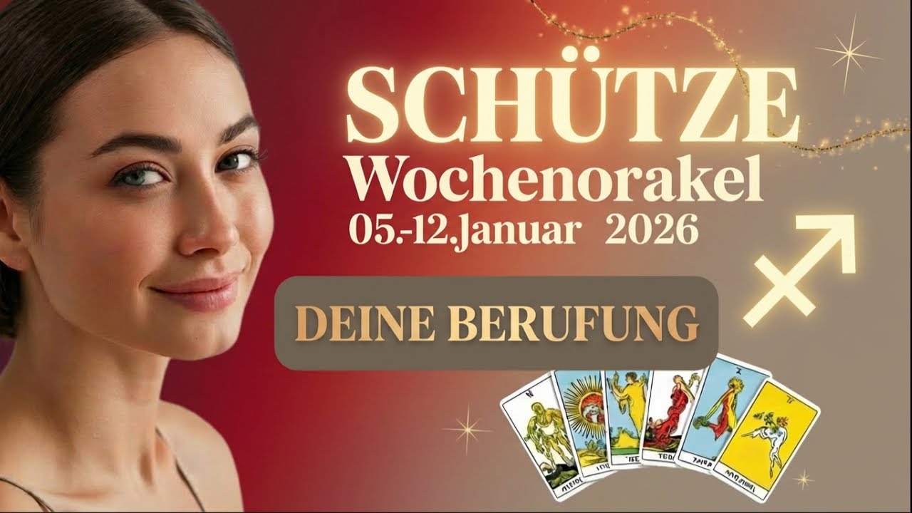 SCHÜTZE ♐ TAROT Wochenorakel 5.–12. Januar 2026 | 9191: Deine Berufung ruft! 🧭