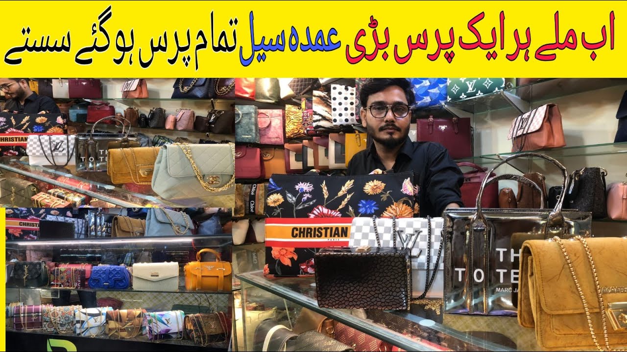 Big Sale On Ladies Purses, Handbags, Clutches, Safribags In Saima Mall Karachi
