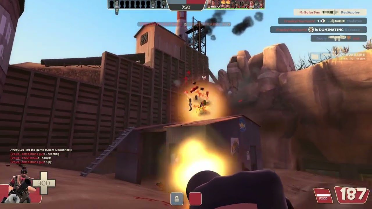 Team Fortress 2 - Heavy - Dustbowl Gameplay