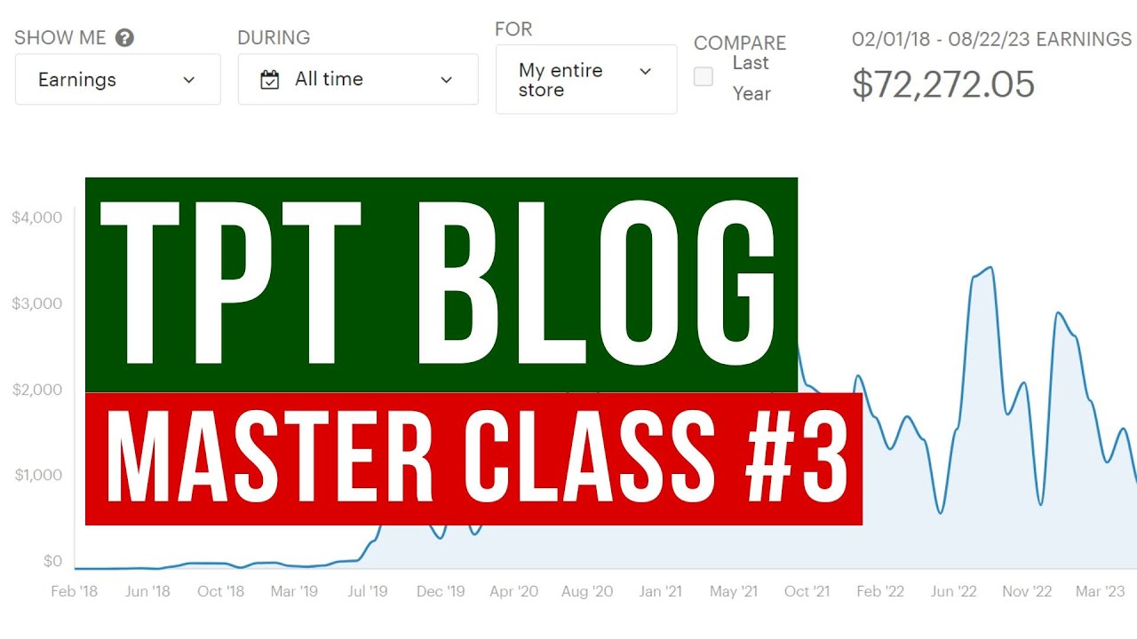 Don't Do This Beginner TPT Seller Website Mistake! | TPT Blog Master Class #3