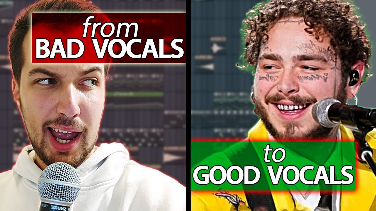 Make your VOCALS sound like Post Malone (if you can't sing) - Vocal FX Tutorial