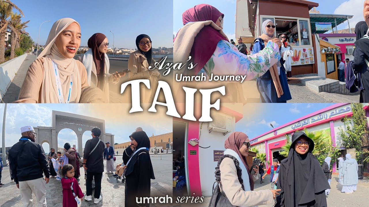 15 hours BEFORE Umrah ✩‧₊˚ kami masih kat TAIF?! #part2 | Umrah Series #VLOG