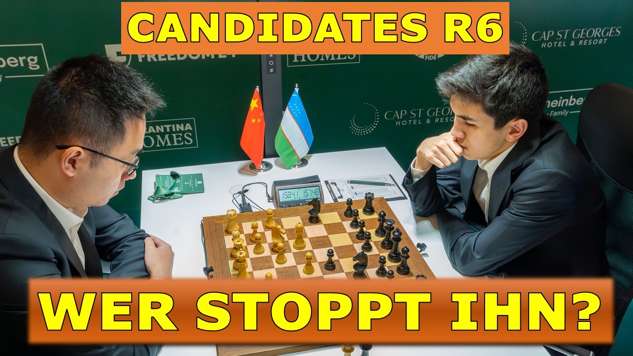 EIN FEHLGRIFF! Nur f&uuml;r wen? | Wei Yi vs Sindarov | FIDE Candidates 2026 Runde 6