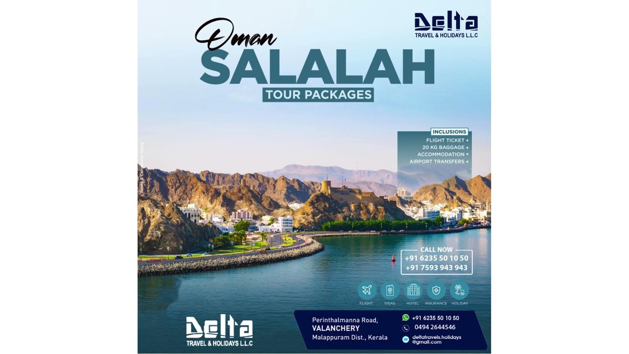 Oman Salalah Tour Package by Delta Travel & Holidays