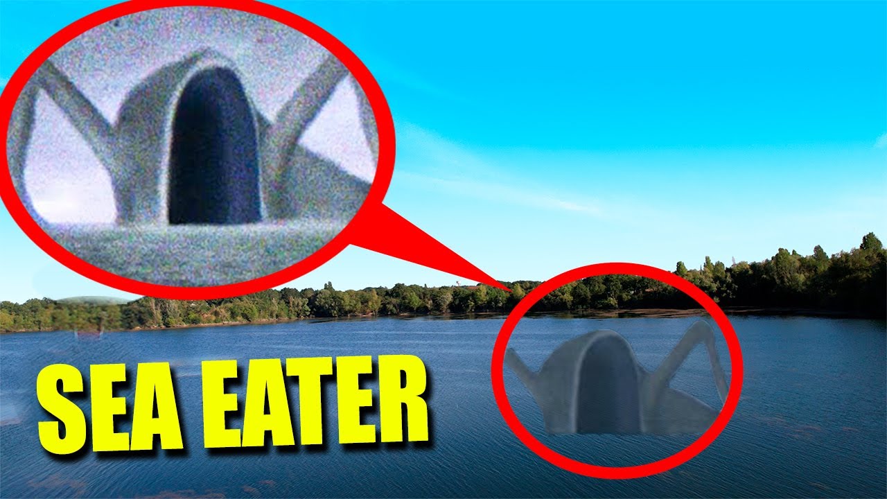 MON DRONE À TROUVÉ LE SEA EATER DANS LA VRAIE VIE !! (EFFRAYANT)