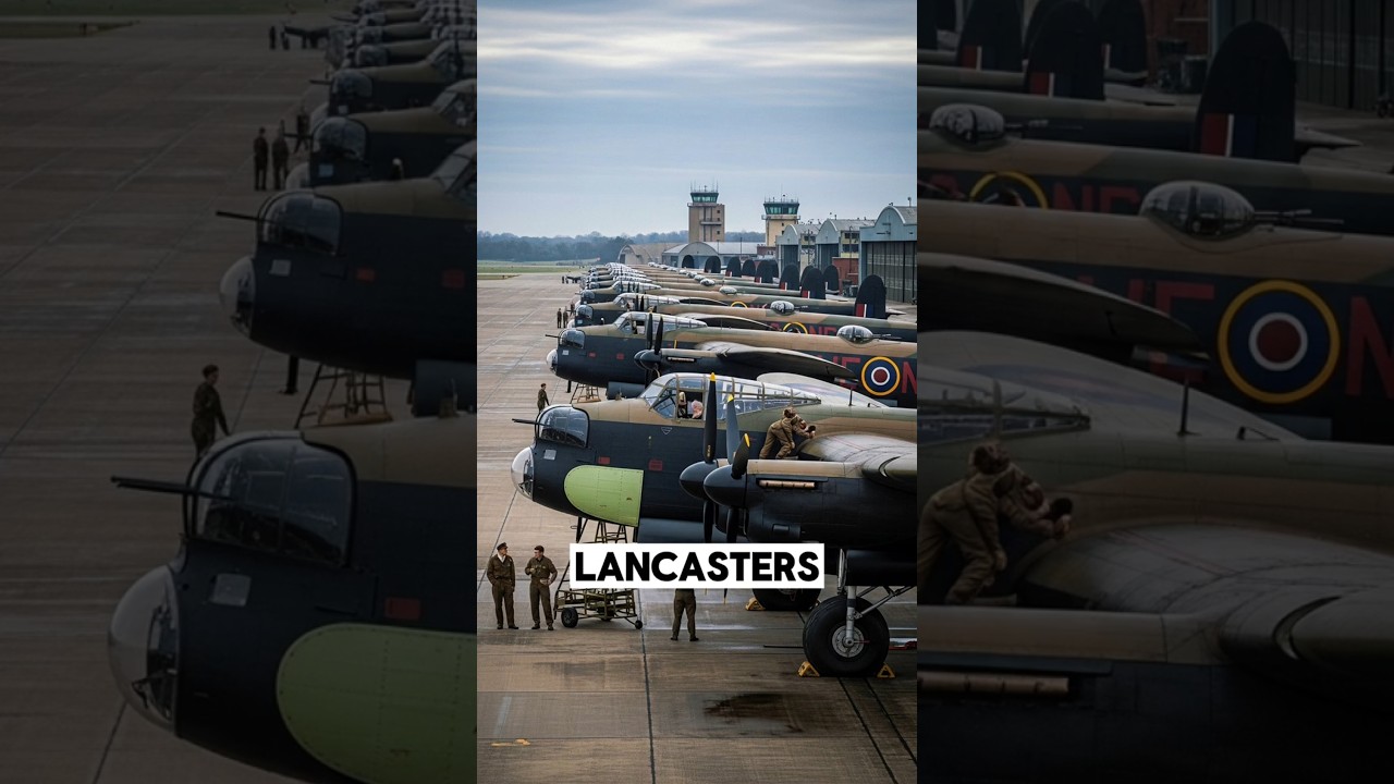 Why Some WWII Lancasters Flew Without Bomb Bay Doors