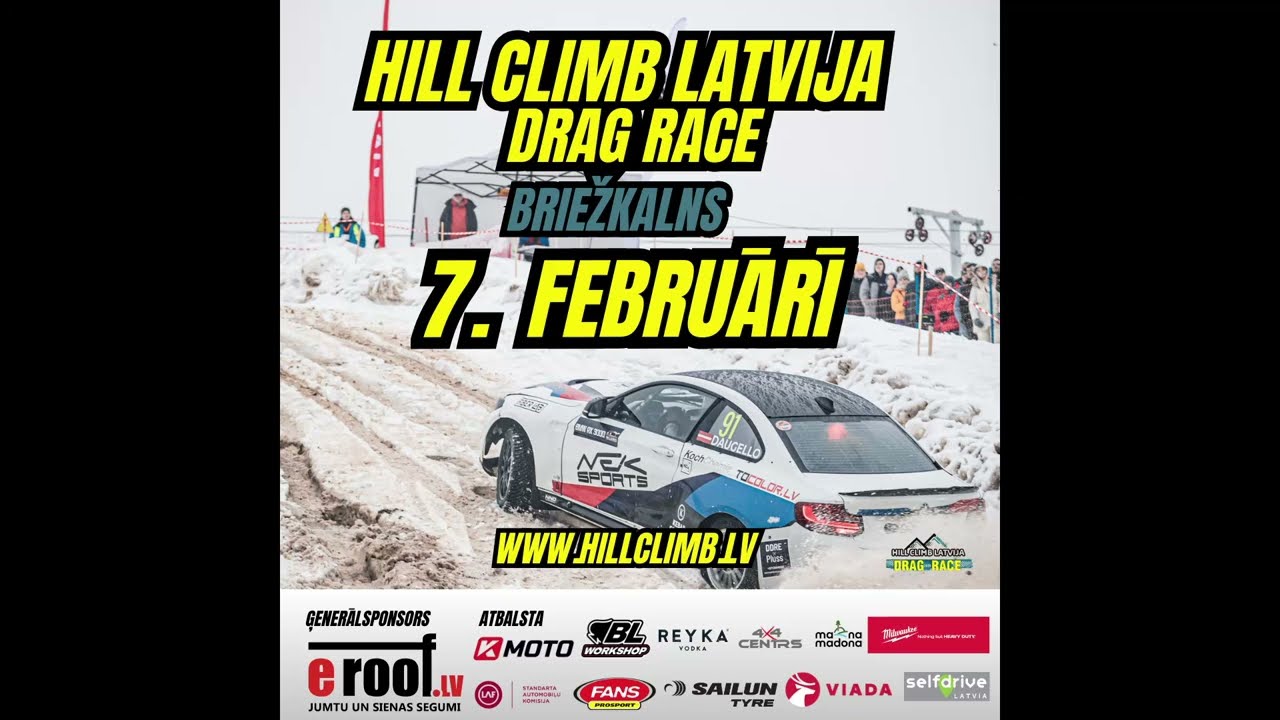 Hill Climb Latvija Drag Race 2026 4WD