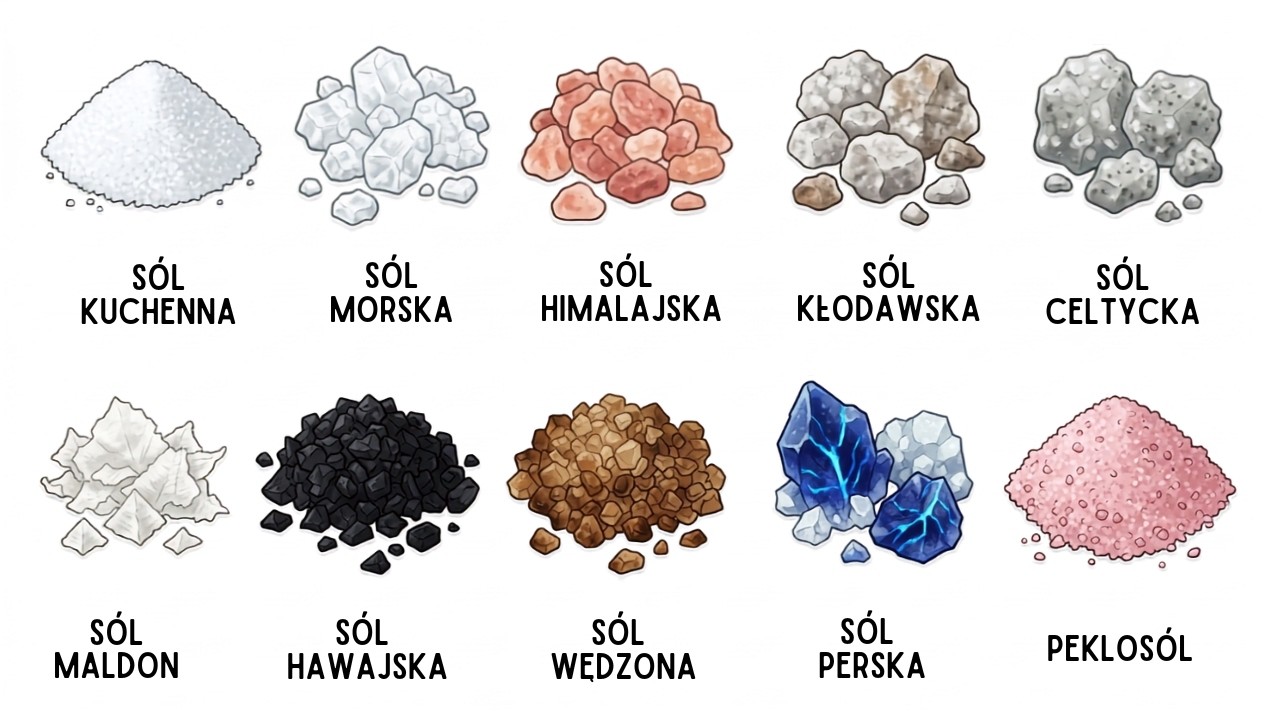 Rodzaje Soli Wyjaśnione w 10 Minut