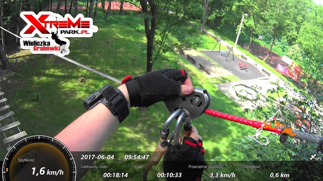 Park Linowy 05 - Xtreme Park - Trasa Wysoka 04.06.2017