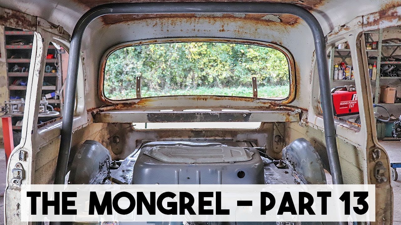 THE MONGREL PART 13, STARTING THE ROLL CAGE BUILD