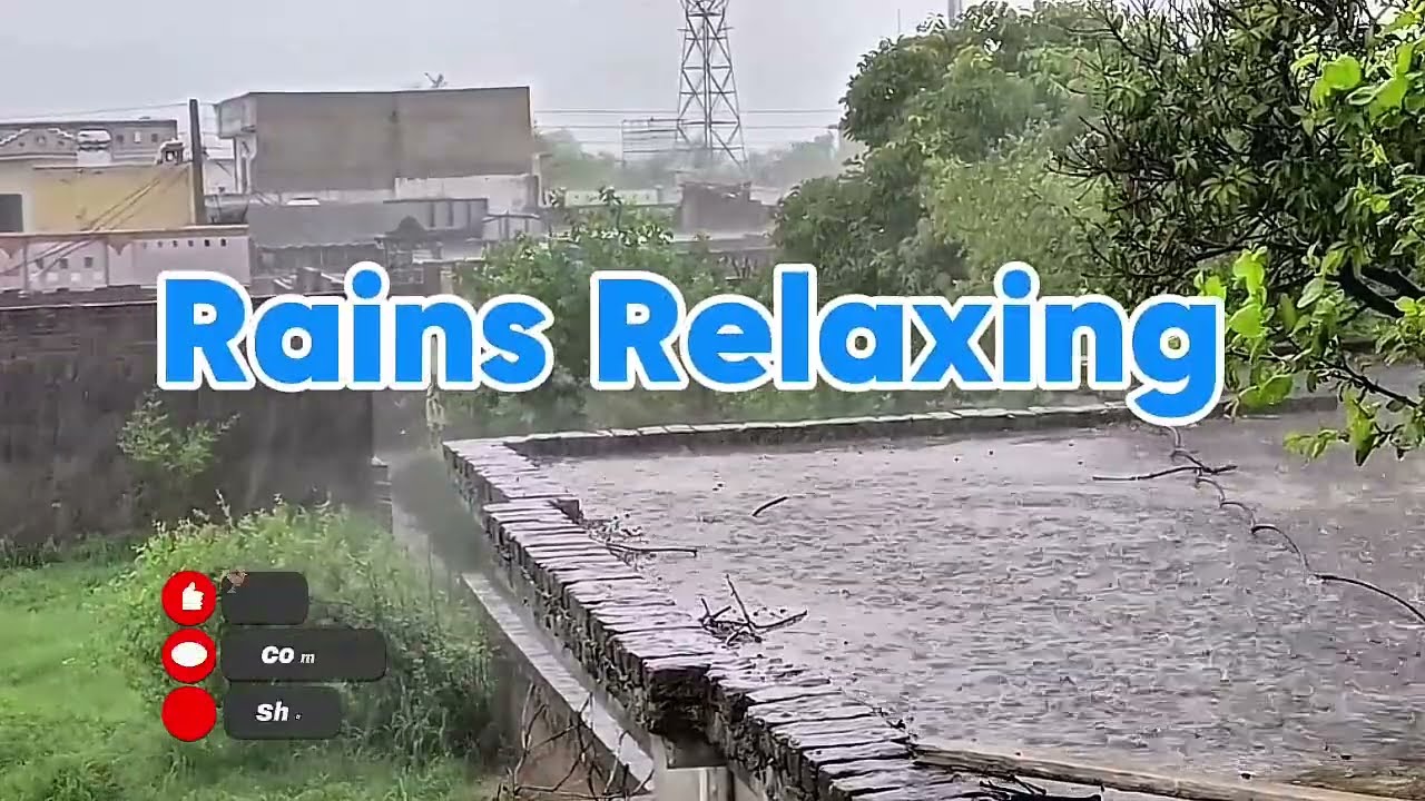 2 hours of soothing rain sounds Relaxing 
