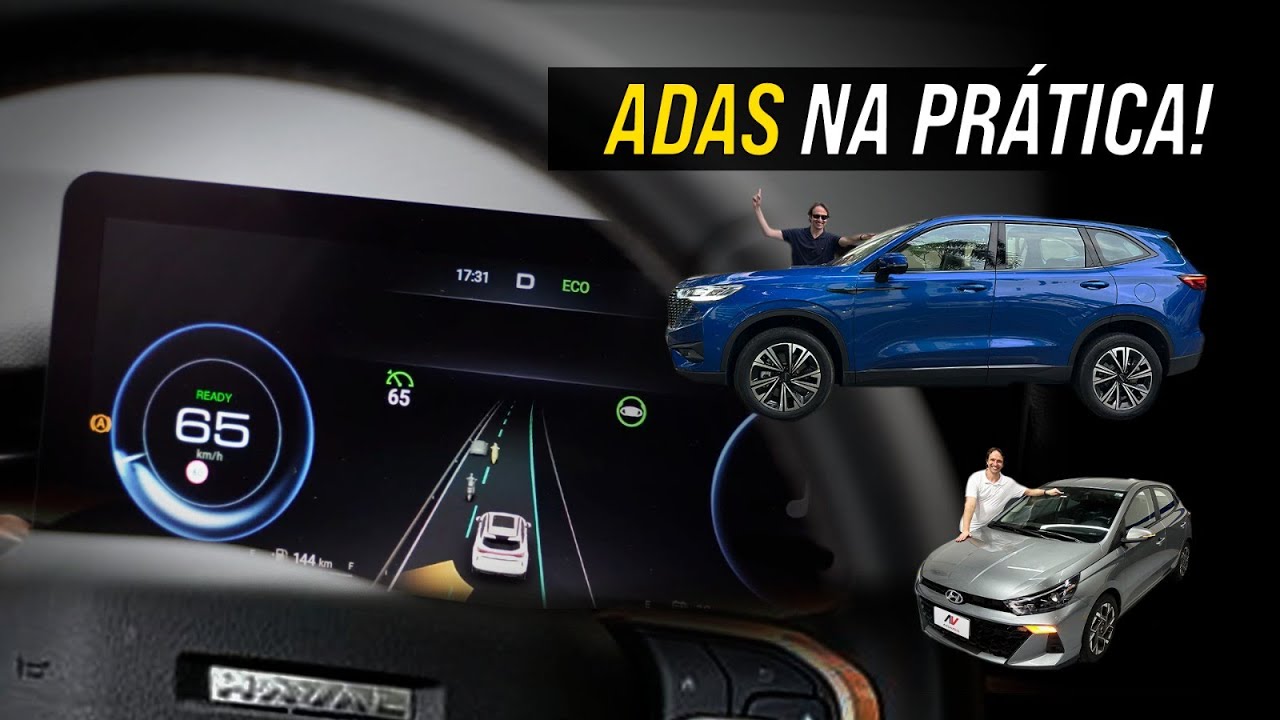 ⚠️Entenda DEFINITIVAMENTE o SISTEMA ADAS nos Carros: Veja NA PR&Aacute;TICA como funciona na sua Seguran&ccedil;a
