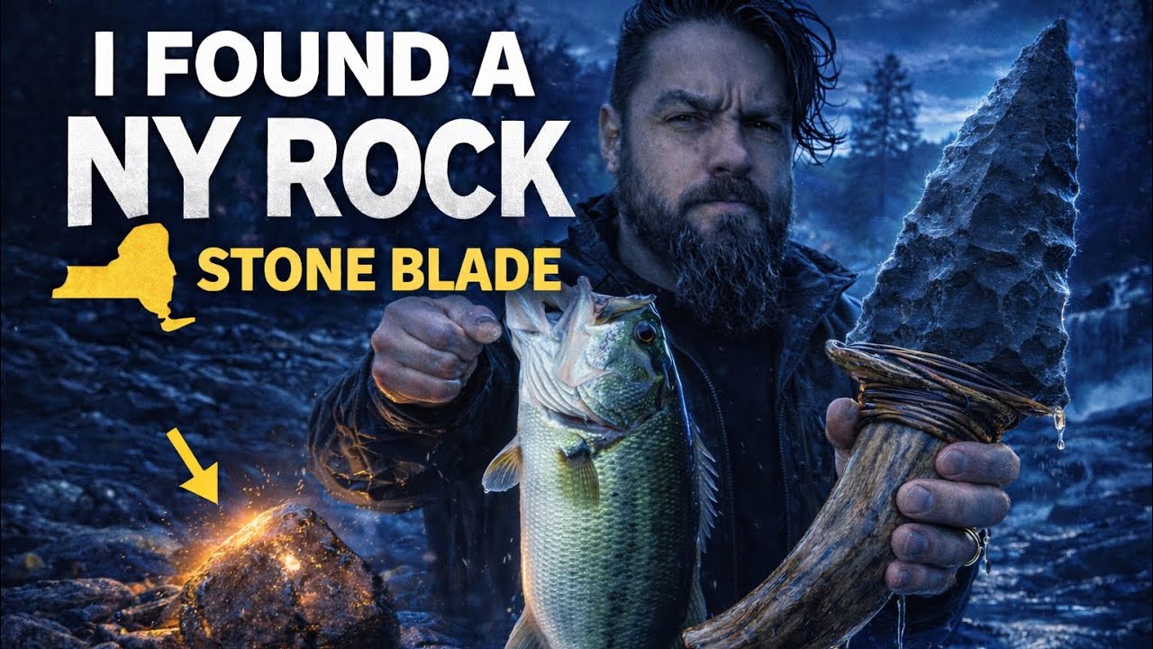 From NY creek rock to blade to BASS (catch and cook) 