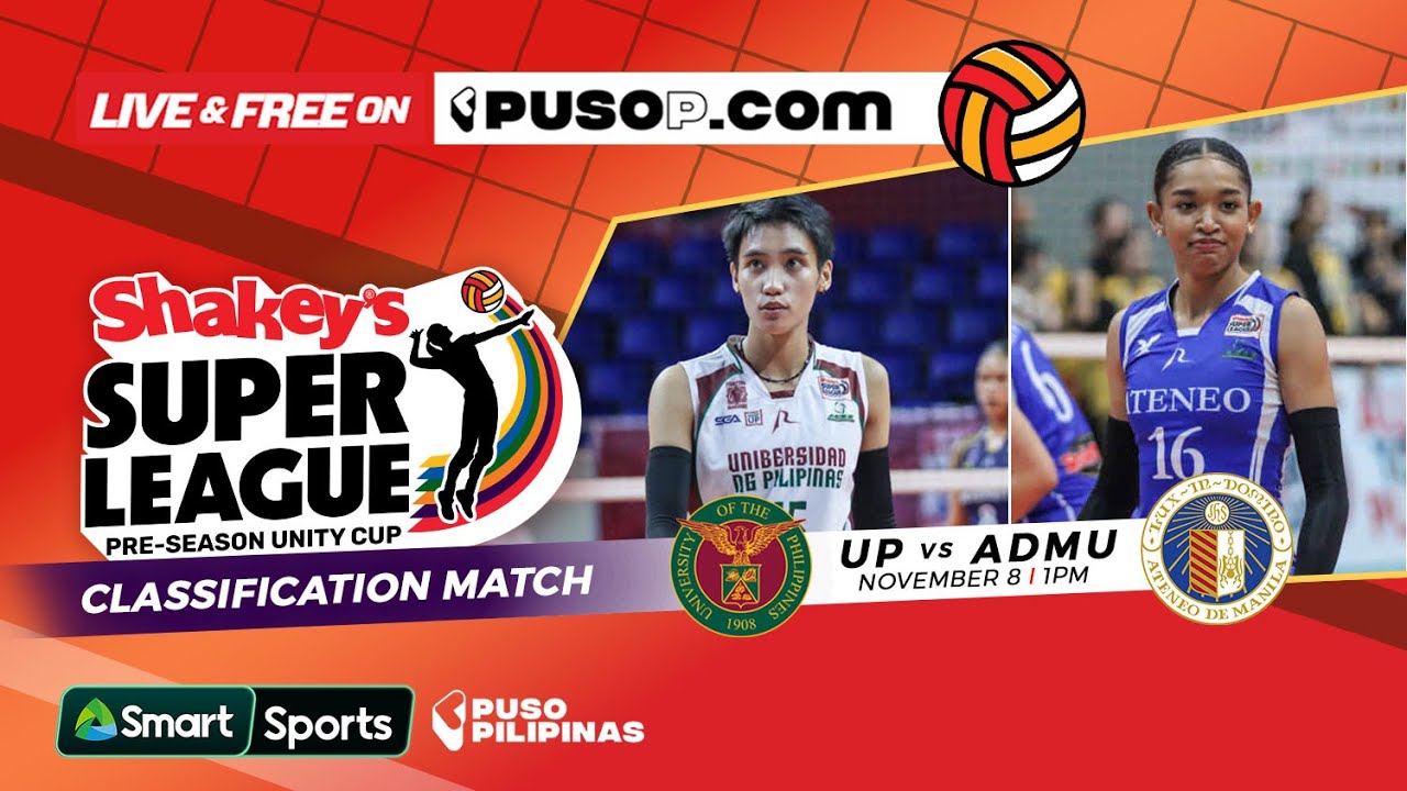 Shakey&rsquo;s Super League Preseason Unity Cup | Classification Match | UP vs ADMU