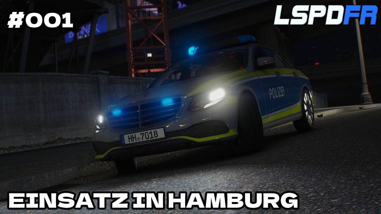EINSATZ IN HAMBURG | GTA V LSPDFR | (Deutsch/German)