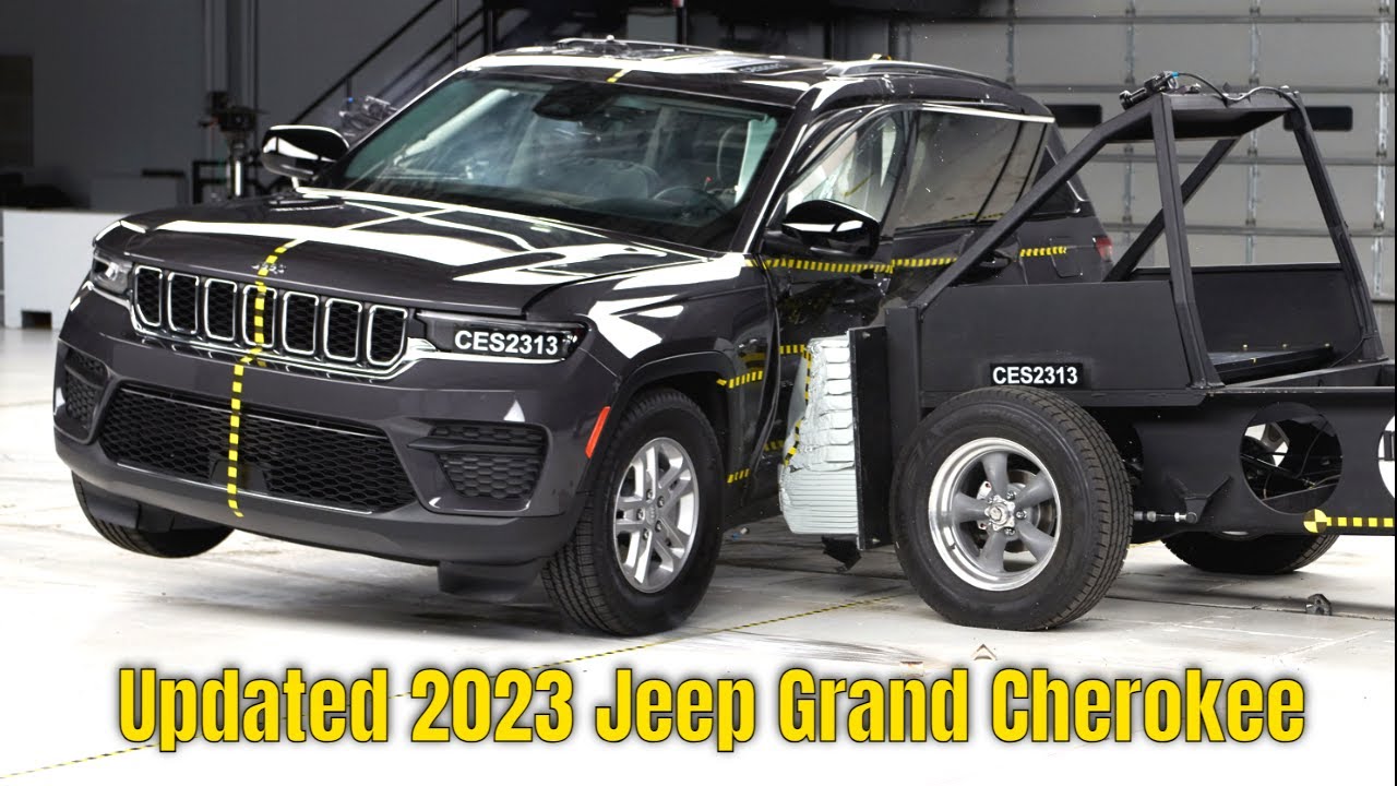 Обновленные результаты краш-теста Jeep Grand Cherokee IIHS 2023 года
