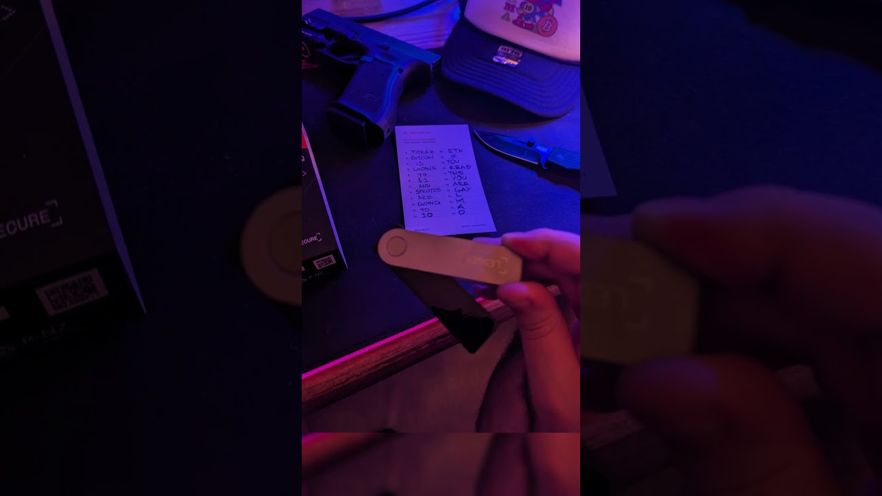 Купил себе холодный кошелёк Ledger для хранения криптовалют #криптовалюта #биткоин