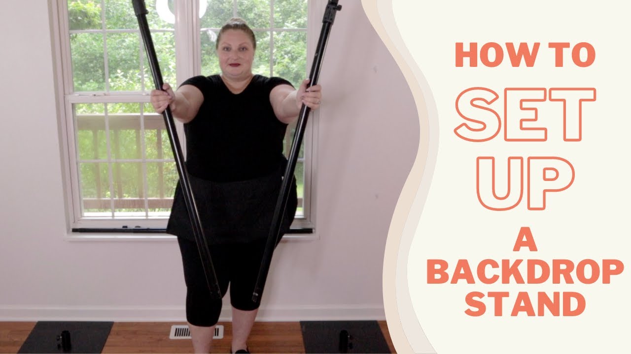 How to Set Up a Backdrop Stand | Backdrop Stand Setup | Best Backdrop Stand? Backdrop Stand Tutorial