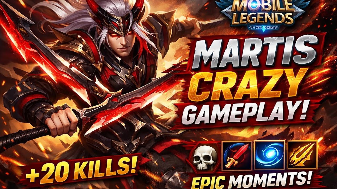 Martis Unstoppable Rampage 💀 Enemy Team Destroyed | Mobile Legends#4#
