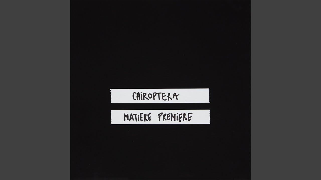 CHIROPTERA MATIERE PREMIERE