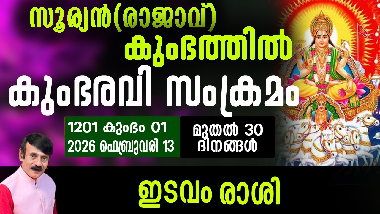 സൂര്യൻ(രാജാവ്)കുംഭത്തിൽ - ഇടവം  രാശി#astrologypredictions #horoscope #sanskrit #malayalam #zodiac