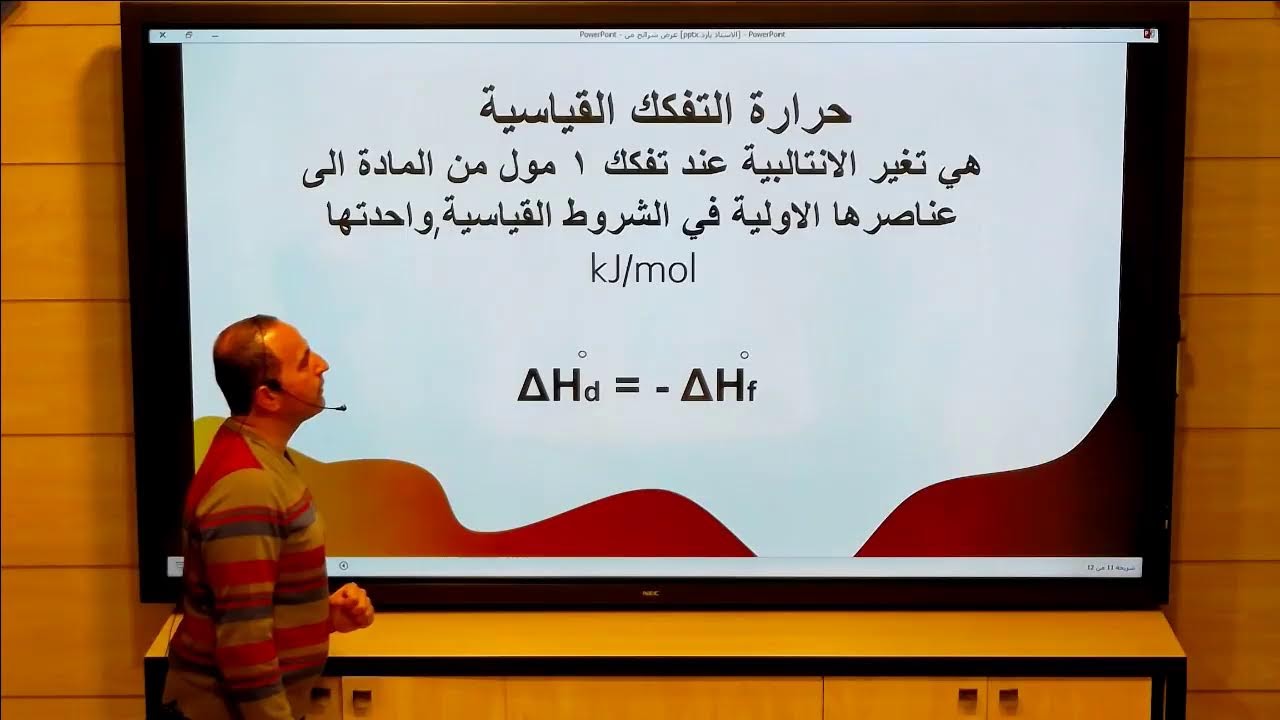 الثاني الثانوي - الكيمياء - حرارة التفاعل